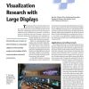 Visualization Research with Large Displays