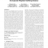 Visualizing differences in web search algorithms using the expected weighted hoeffding distance