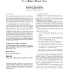 Voting for candidates: adapting data fusion techniques for an expert search task