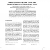 Wakeup Scheduling in MTCMOS Circuits Using Successive Relaxation to Minimize Ground Bounce