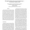 Web Application Testing with Customized Test Requirements - An Experimental Comparison Study