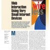 Web Interaction Using Very Small Internet Devices