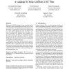 What can the GC compute efficiently?: a language for heap assertions at GC time