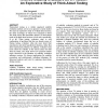What do usability evaluators do in practice?: an explorative study of think-aloud testing