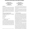 What game developers look for in a new graduate: interviews and surveys at one game company