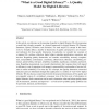 "What is a good digital library?" - A quality model for digital libraries