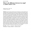 What is the difference between two maps? A remote senser's view