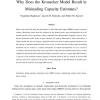 Why does the Kronecker model result in misleading capacity estimates?