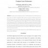 Wireless Application Protocol Transport Layer Performance