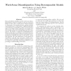 Word-Sense Disambiguation Using Decomposable Models