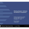 Working Session: Software Architecture Competence