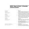 WUW - wear Ur world: a wearable gestural interface