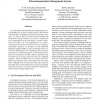 XML Based Robust Client-Server Communication for a Distributed Telecommunication Management System