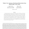 Yahoo! for Amazon: Sentiment Extraction from Small Talk on the Web