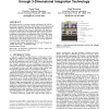 Yield enhancement of asynchronous logic circuits through 3-dimensional integration technology