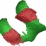 Variational Segmentation of Volumetric Elongated Objects